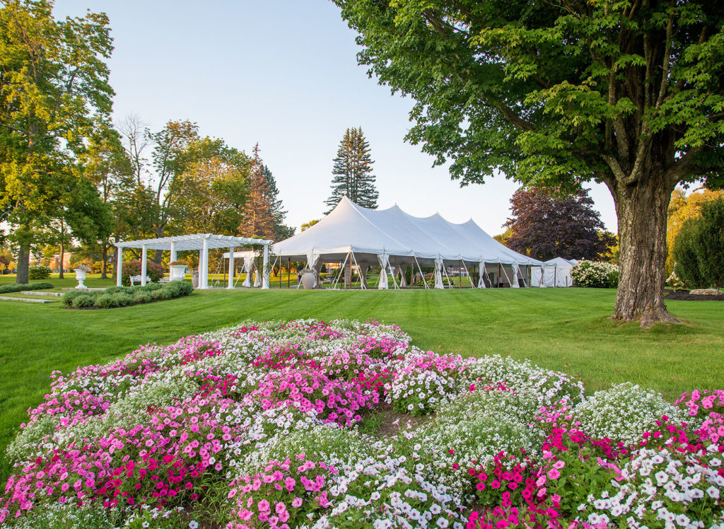 Big tent wedding venue