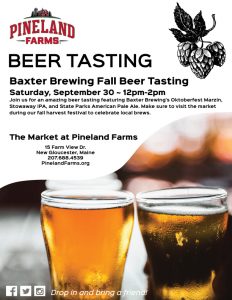 baxter brewing beer tasting