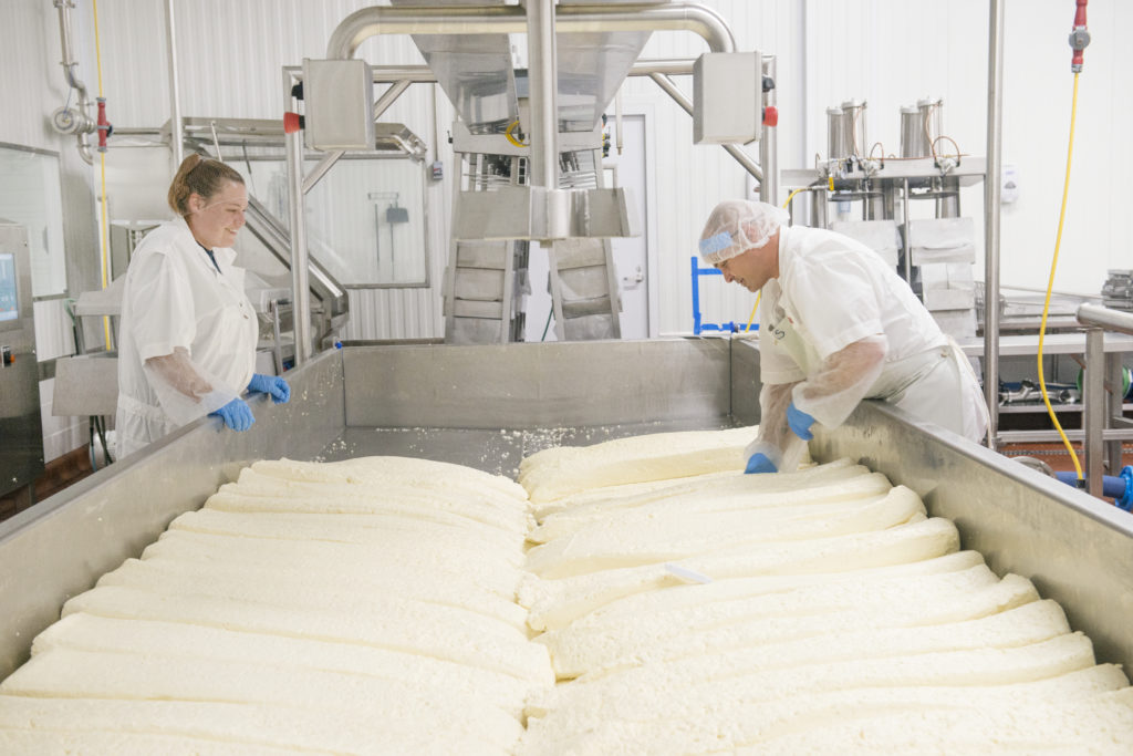 Pineland Farms cheese makers