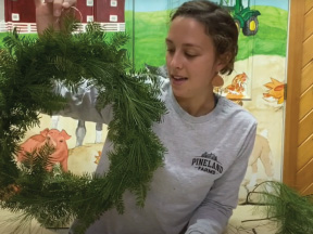Pineland Farms Wreath Making