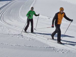 classic skiing at pineland farms