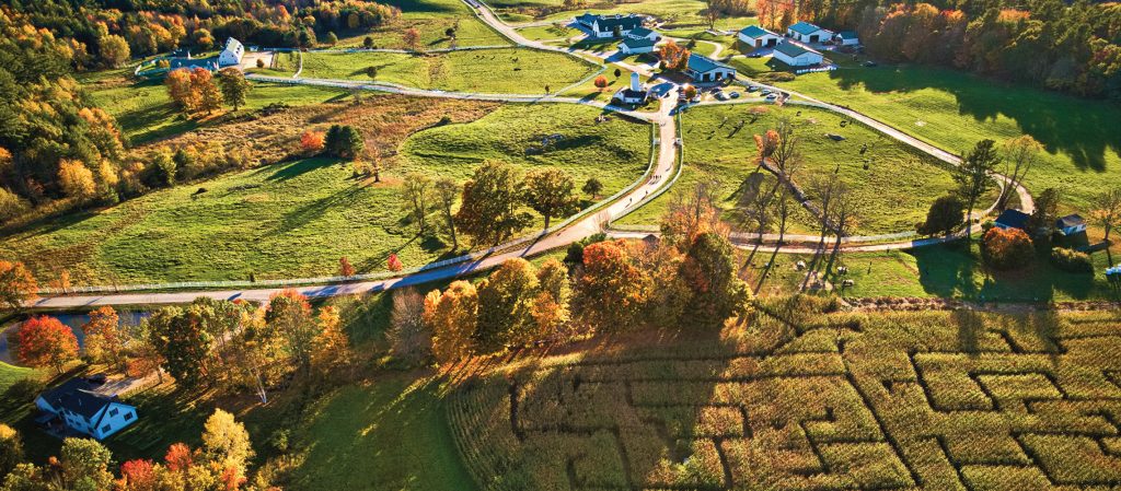 Explore the Corn Maze at Pineland Farms: One of the Best Corn Mazes to Visit.