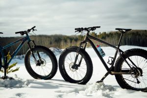 fat biking in winter
