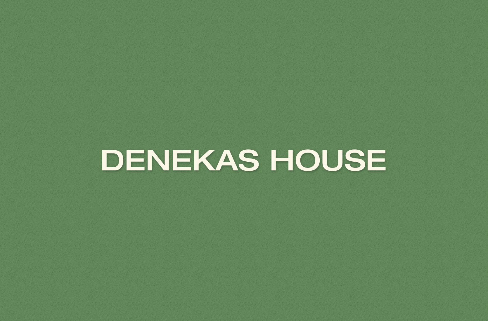 Denkas House place card