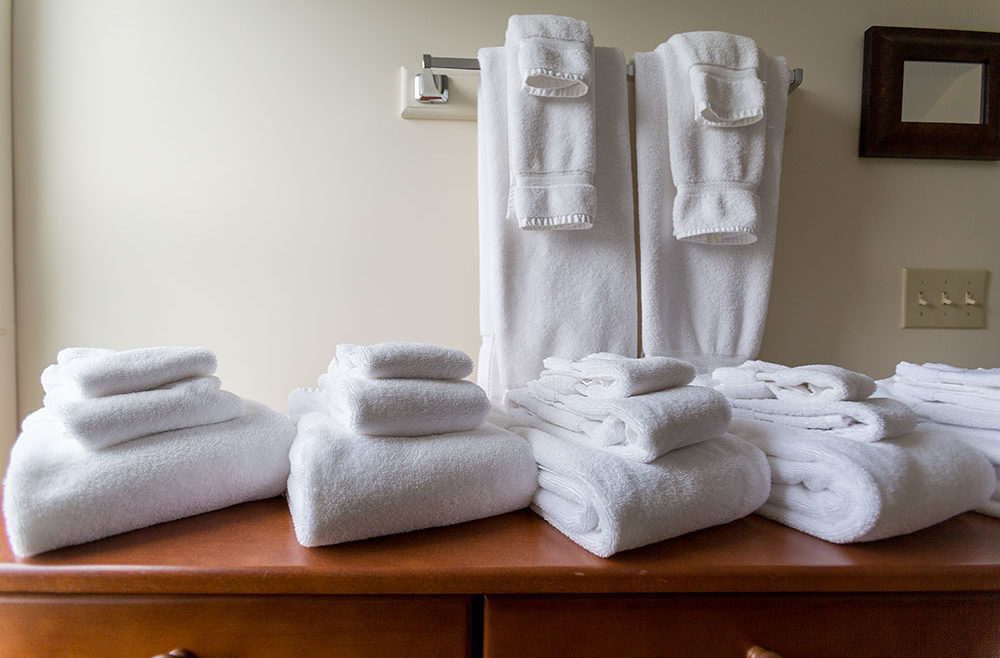 Merrill guest house towels