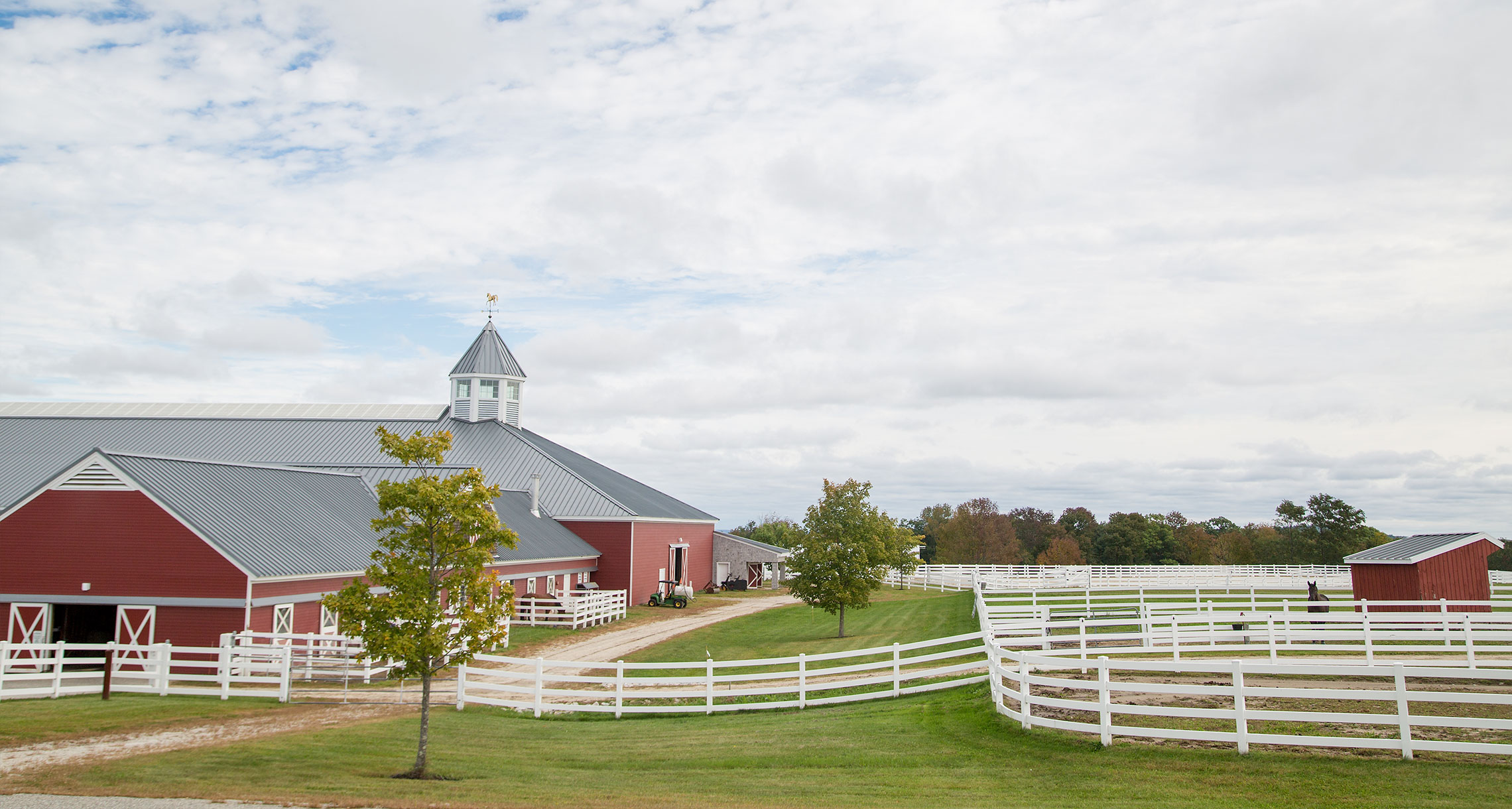 Pineland Farms equestrian center