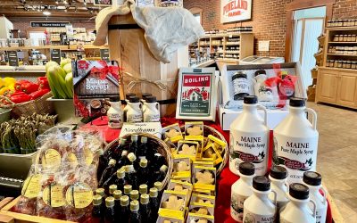 maple products at the pineland farms market