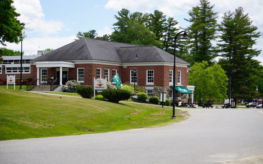 The exterior of the Market at Pineland Farms